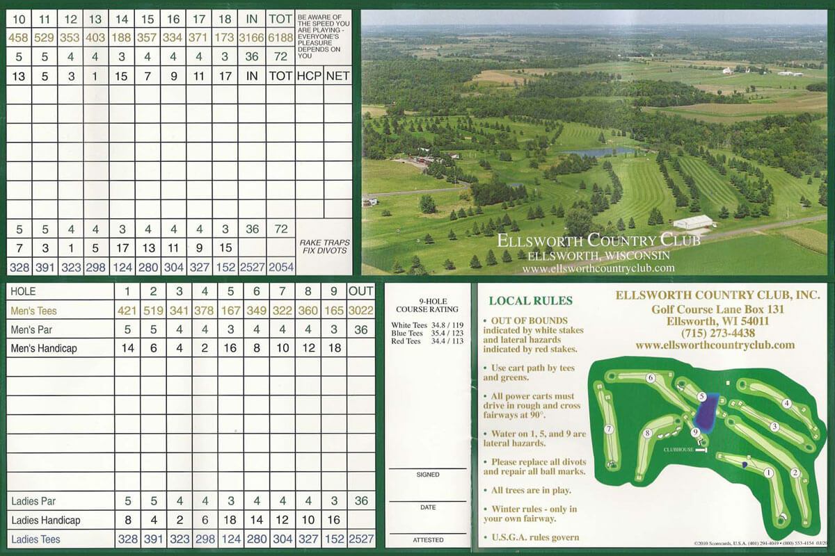 Golfcourse Scorecard